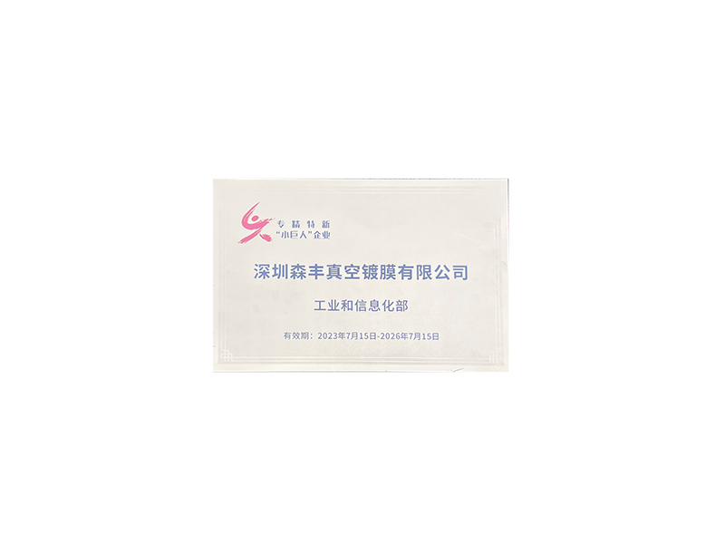 真空妖精视频一区二区三区廠榮譽-國家高新技術企業